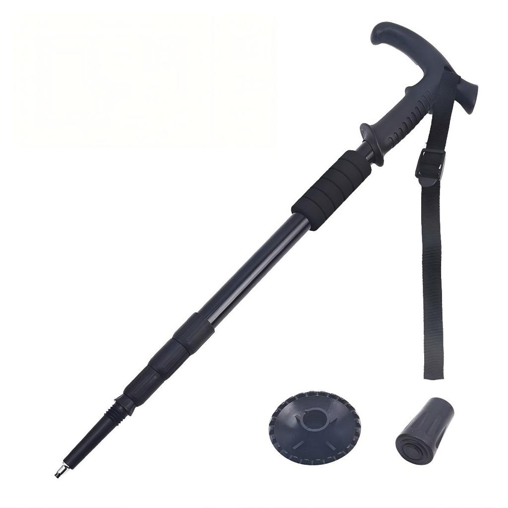 Outdoor Trekking Sticks Telescopic Walking Poles Aluminum Alloy