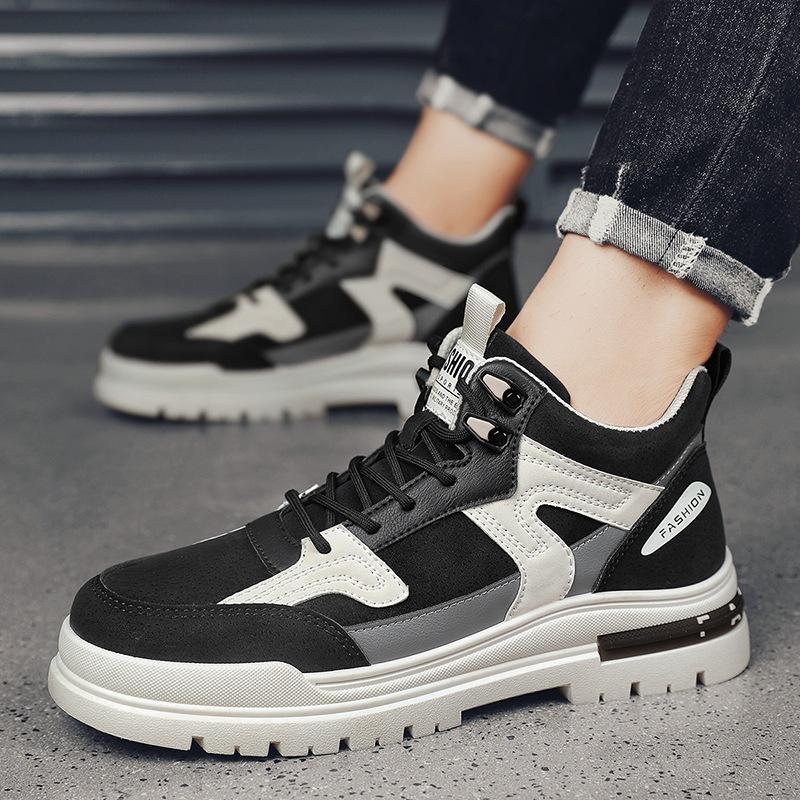 Herbst Outdoor Martin Schuhe Herren High-Top Arbeitsschuhe Herren Neue Herrenschuhe Sport und Freizeit Trendschuhe