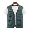 Herfst Heren Dunne Sport Multi-zak Vrije tijd Sneldrogend Los Vest Bergbeklimuitrusting Outdoor Vest