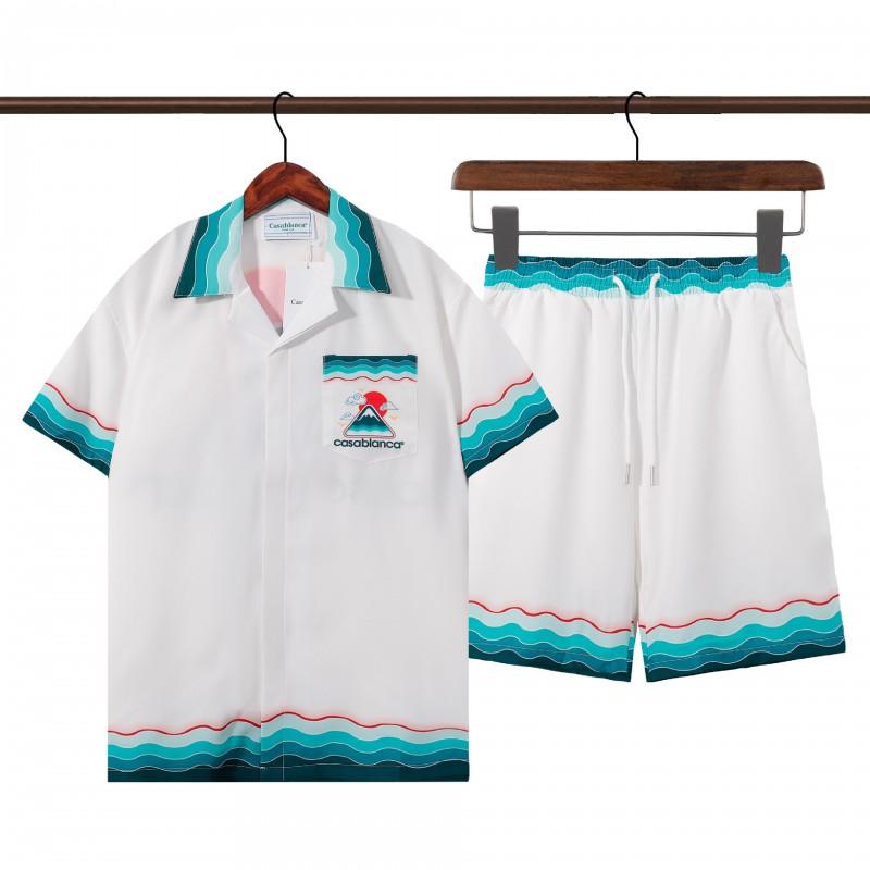 Mens Lightweight Floral Print Short Sleeve