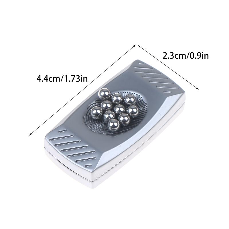Fingerprint Magnetic Haptic Slider Edc Fidget Slider Metal Fidget Toys Adhd Tool Adult Anxiety Stress Relief Toys