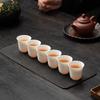 Sushitao White Porcelain Kung Fu Teacups Set