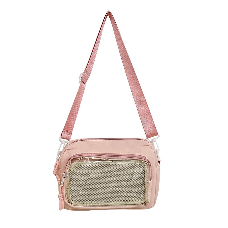 New Small Square Bag Japanese Pain Bag Bazi Medal Trend Fashion Women's Bag Personalized Shoulder Bag Crossbody Bag