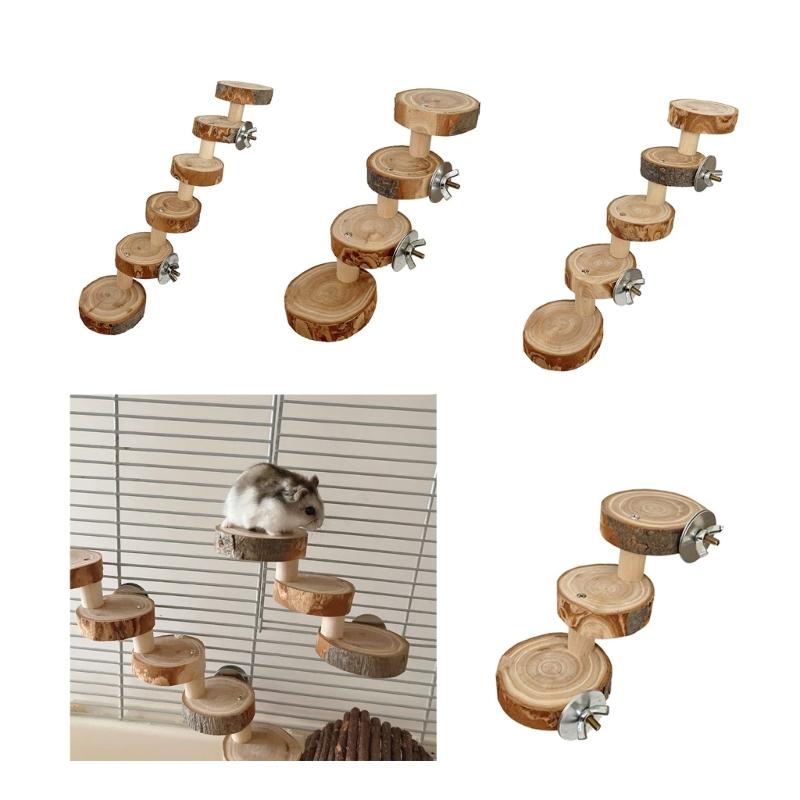 Hamster Rodents Toy Gerbil Climbing Hammocks Pet Ladder for Ferrets Hamster Toy Pet Cage House Toy