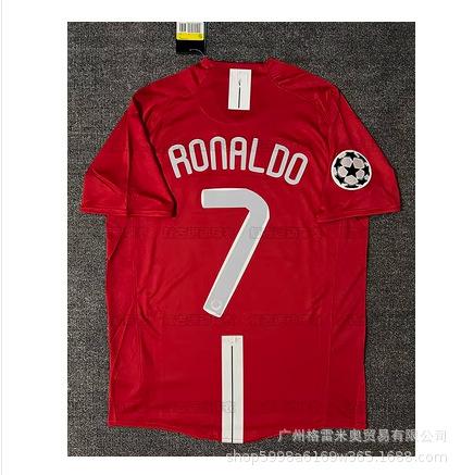 Vintage star collection 2006AC Milan No. 22 Kaka jersey 17-18 Real Madrid No. 7 Ronaldo football jersey S