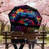 1pc Gaming Progress Pattern Umbrella Design Automatic Opening and Closing Umbrella, High-quality Travel Umbrella,  C1128220