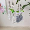 Sweet Flocking Rabbit Mobile Accessory Soft Rabbit Phone Chain Phone Decoration For Commuting And Shopping Adventures