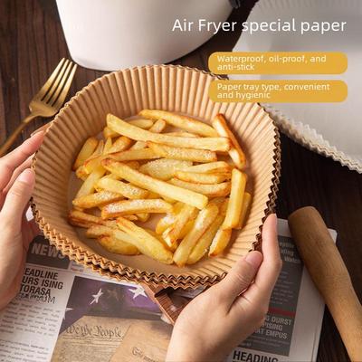 Papel Manteiga Absorvente de Óleo de Grau Alimentício para Air Fryers