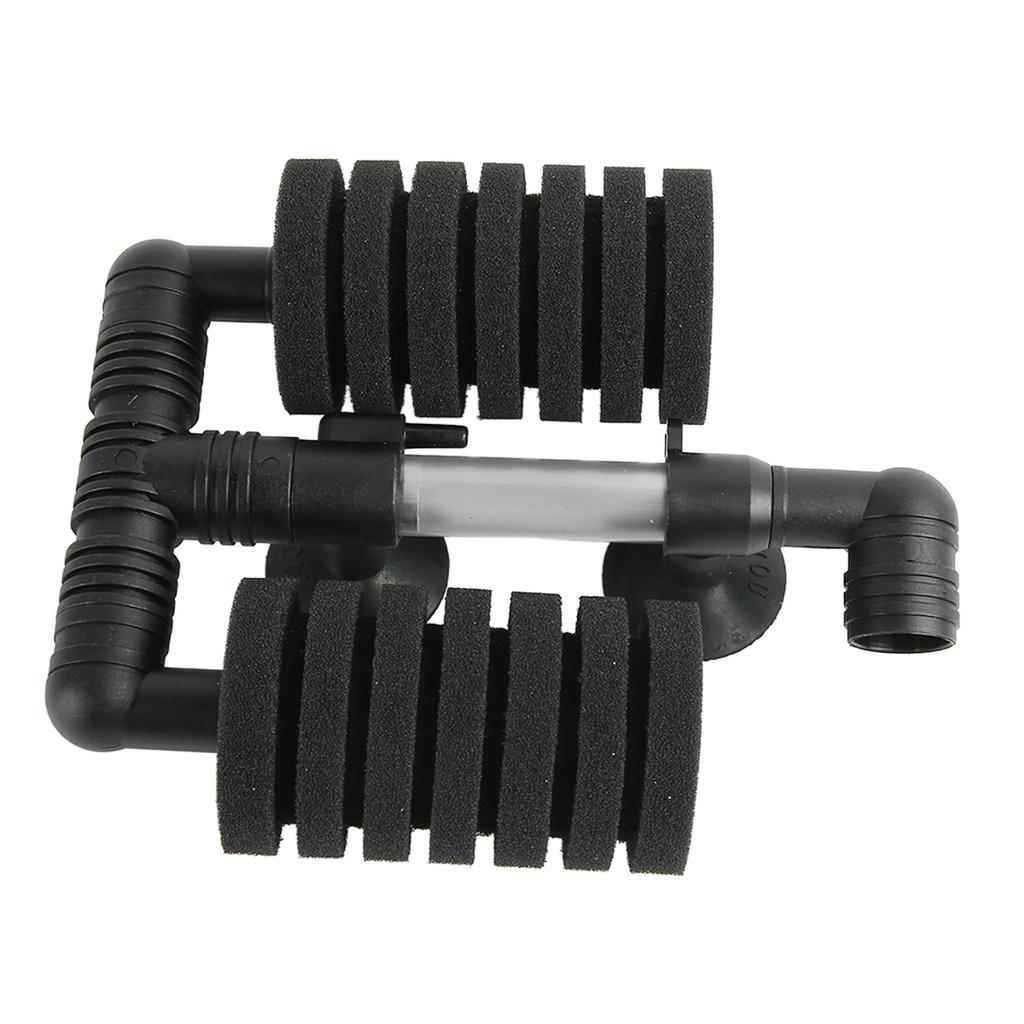 Aquarium Bio Sponge Filter Double Head Oxygenated High Density Porous Mini Fish Tank Air Filter