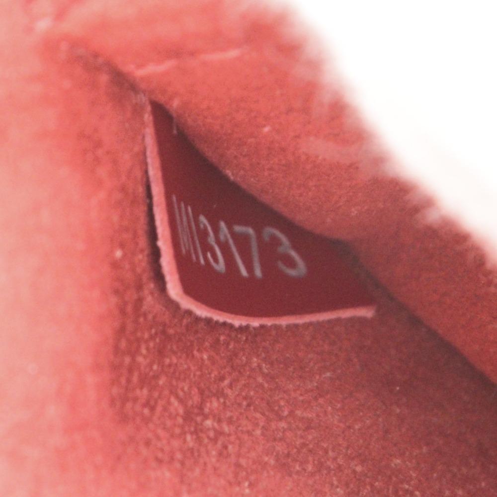 LOUIS VUITTON Alma BB Handbag M41160 2WAYShoulder Red Epi Leather Women Used