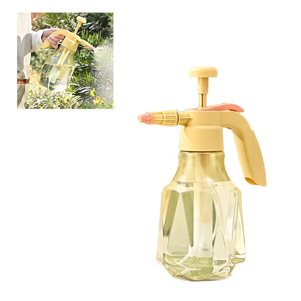 Pressure Sprayer 1.5L Large Capacity High Pressure Water Spray Bottle for Garden Plant Watering