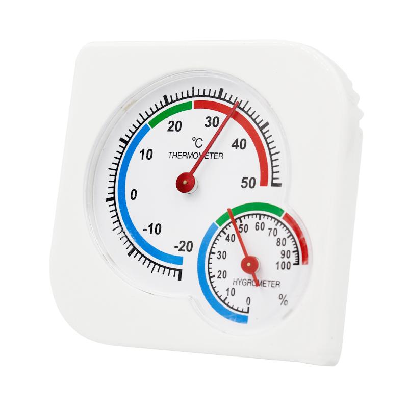 Dual Dial Pointer Temperature and Humidity Meter 2 In 1 Mini  Digital  Thermometer Hygrometer for House Office Indoor Outdoor