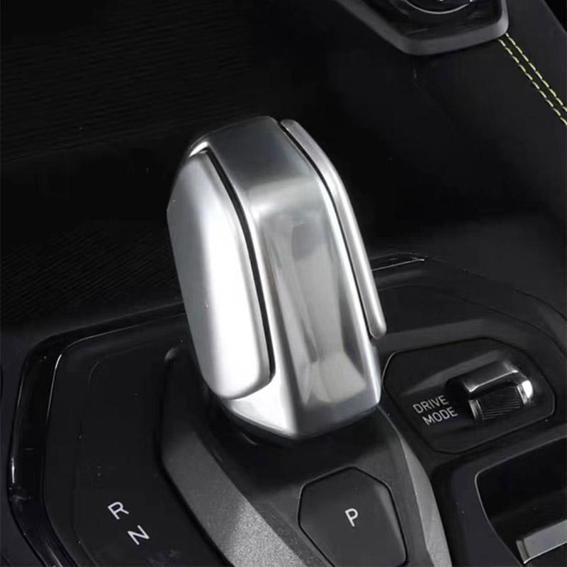 For Lynk Co 01 05 Gear Stick Carbon Fiber Pattern Gearbox Shift Knob Car Covers Interior Accessories Parts