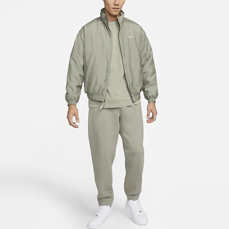 Nike Solo Swoosh Satin Bomber Jacket Asia Sizing DN1267-320