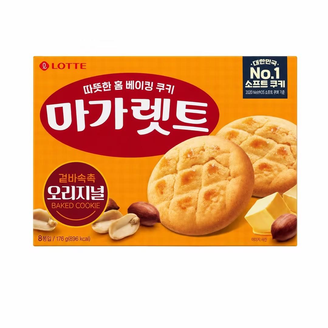 Lotte Margaret Cream Peanut Soft Cookies 176g Soft Cookies 176g