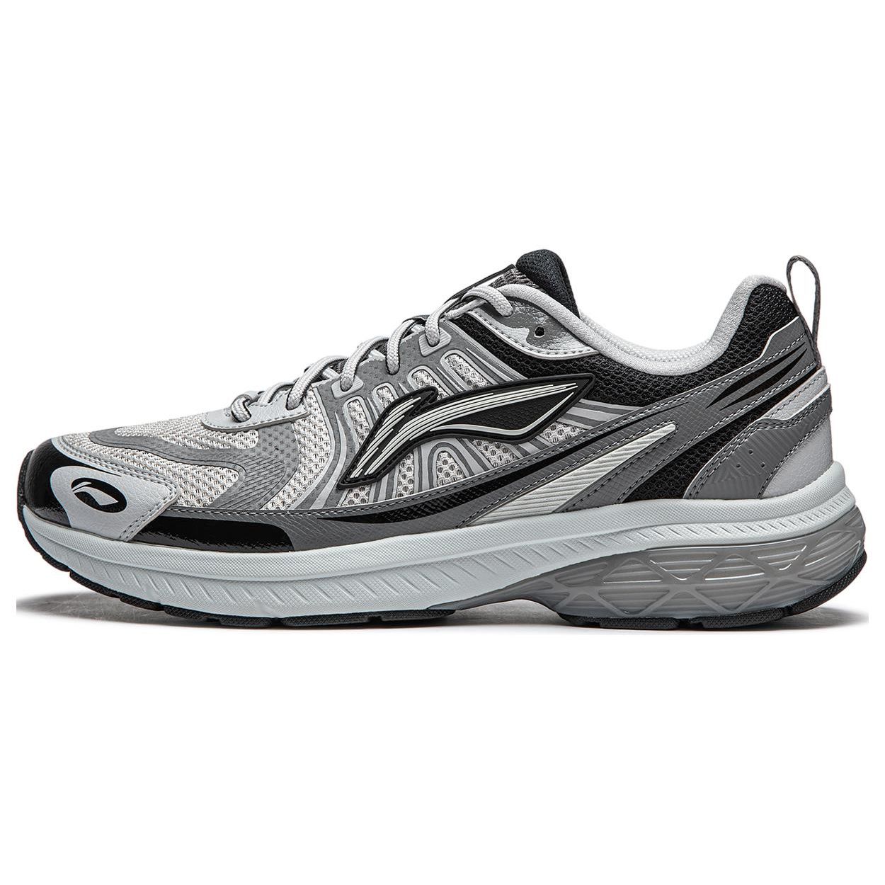 Li-Ning Fuyao 1.0 V3 Men Low Top Running Shoes Grey ARXU003-1 39.5