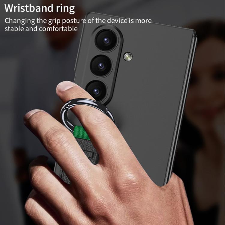 Phonecase for Samsung Galaxy Z Fold7 5G Integrated Ultra-thin Side Wristband Phone Case, Not Included Pen