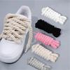 Handmade Braided Shoelaces - Durable and Thick Canvas Shoe Accessories for Lightweight Footwear