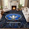 CF Montreal Teppich Fußmatte für Wohnzimmer oder Schlafzimmer Schutzmatte unter Stuhl Bürodekoration Weihnachtsgeschenk Geburtstagsgeschenk