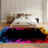 Rainbow Smoke Entry Door Mat Non-Slip Rug Durable E-sports Room Chair Carpet Washroom Floor Mat Home Carpet for Living Room Gift