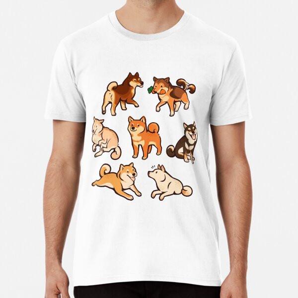 Shibes In Blue  S To 5XL Made In the AU/USA T-Shirt