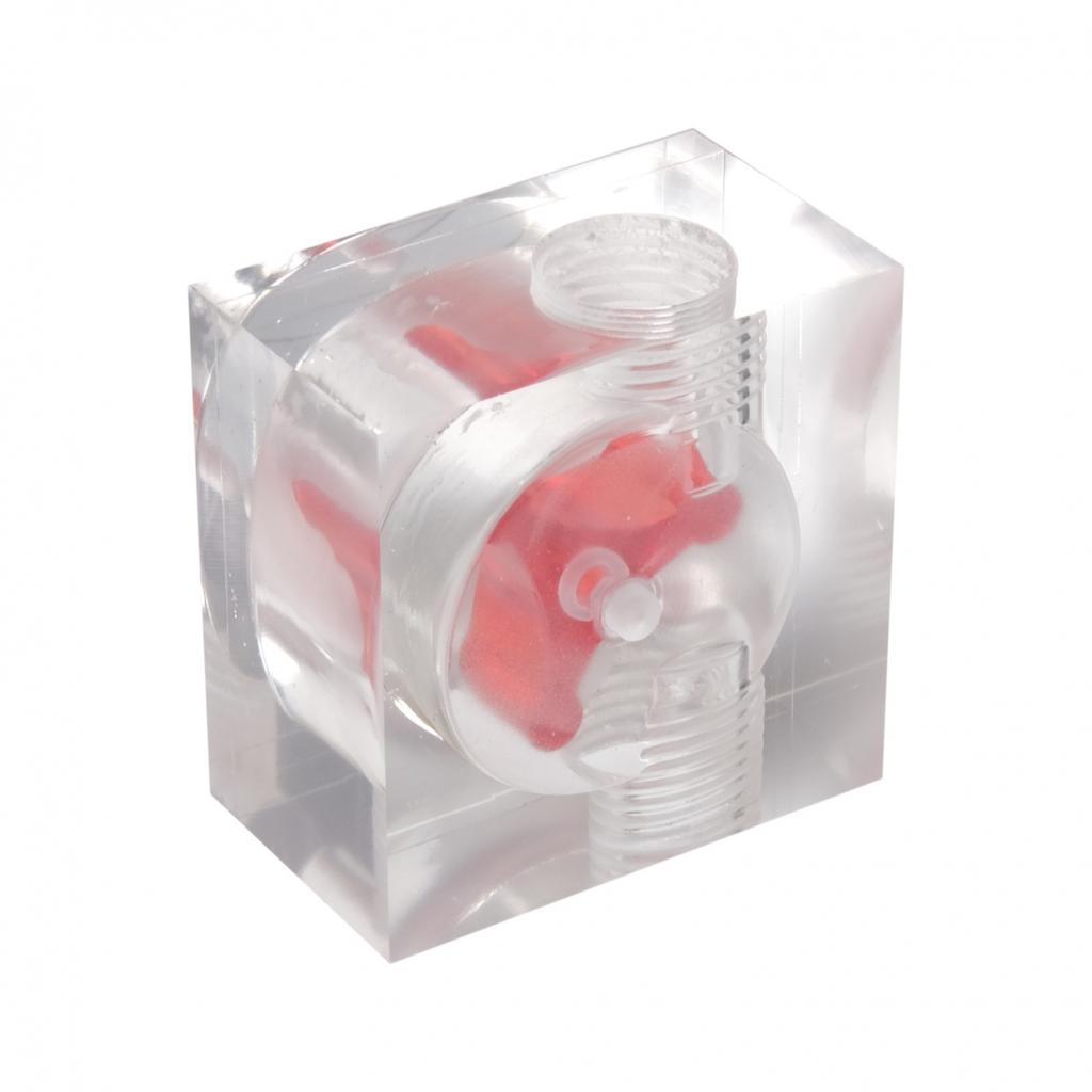 Acrylic Flowing Meter G1/4 Thread Water Cooling Indicator