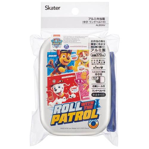 Skater Bento Box 370ml Paw Patrol 24 Aluminum Insulation Compatible for Children Lunch Belt Included Made in Japan ALB5NV-A