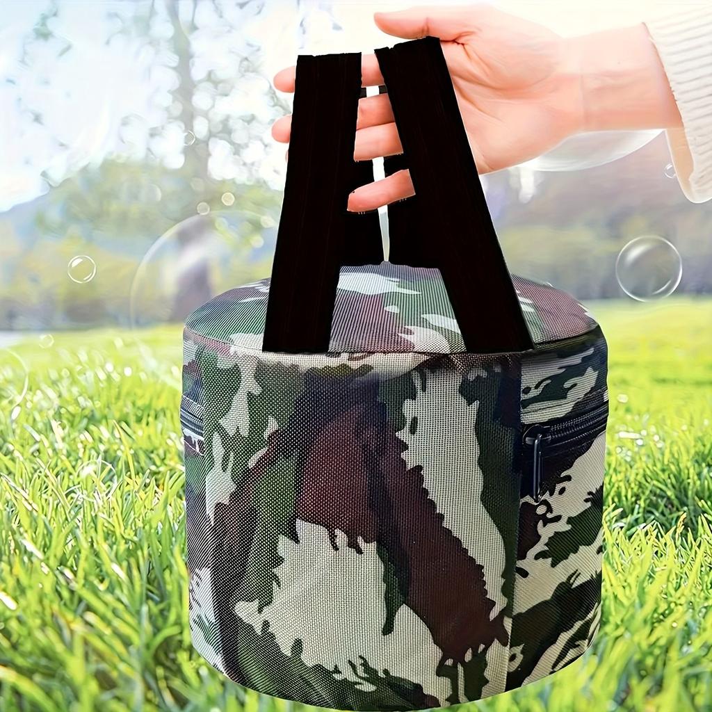 Garden stool, portable, round, practical, agricultural stool, fishing footstool, backpacking, yard, picnic, agriculture