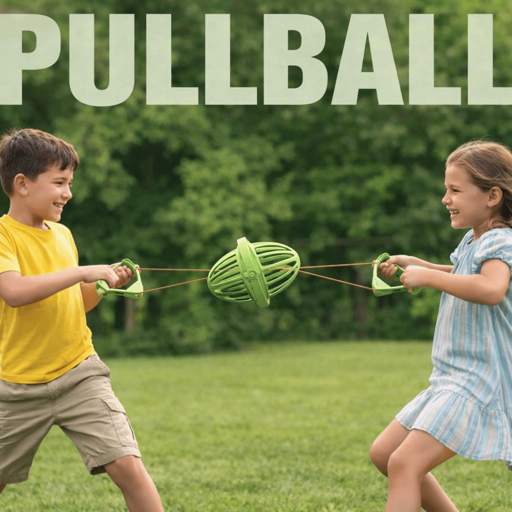 Fun Fitness Activity Two-person tug-of-war ball Ball-Handling Game  Early Childhood