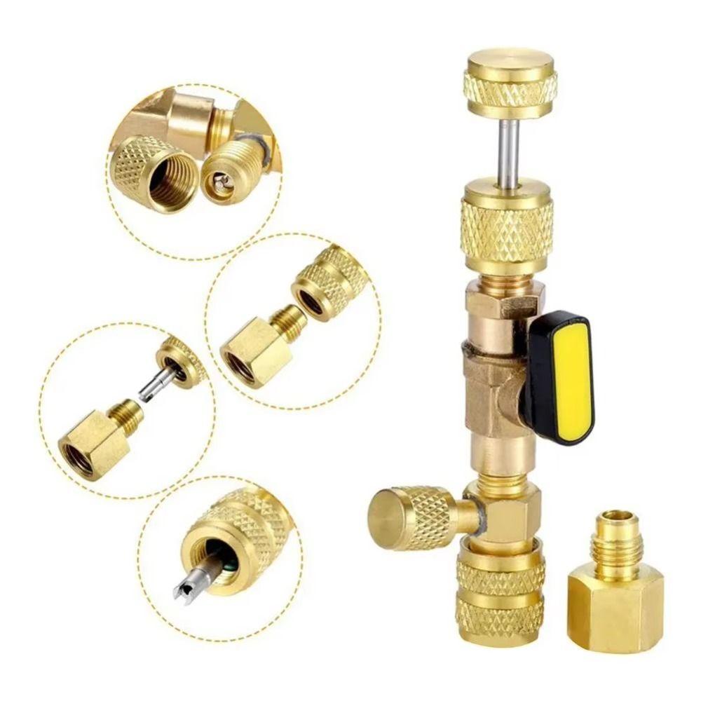 A/C Line Repair Valve Core Remover 5/16" Port HVAC Repair Tools  Maintenance Equipment