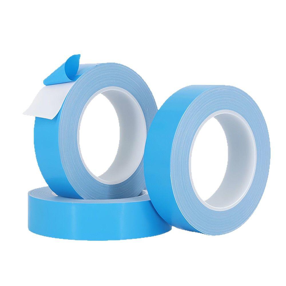 Blue Thermal Conductive Double-Sided Tape - High Temp Resistant Insulating LED Strip Light Bar Heat Dissipation