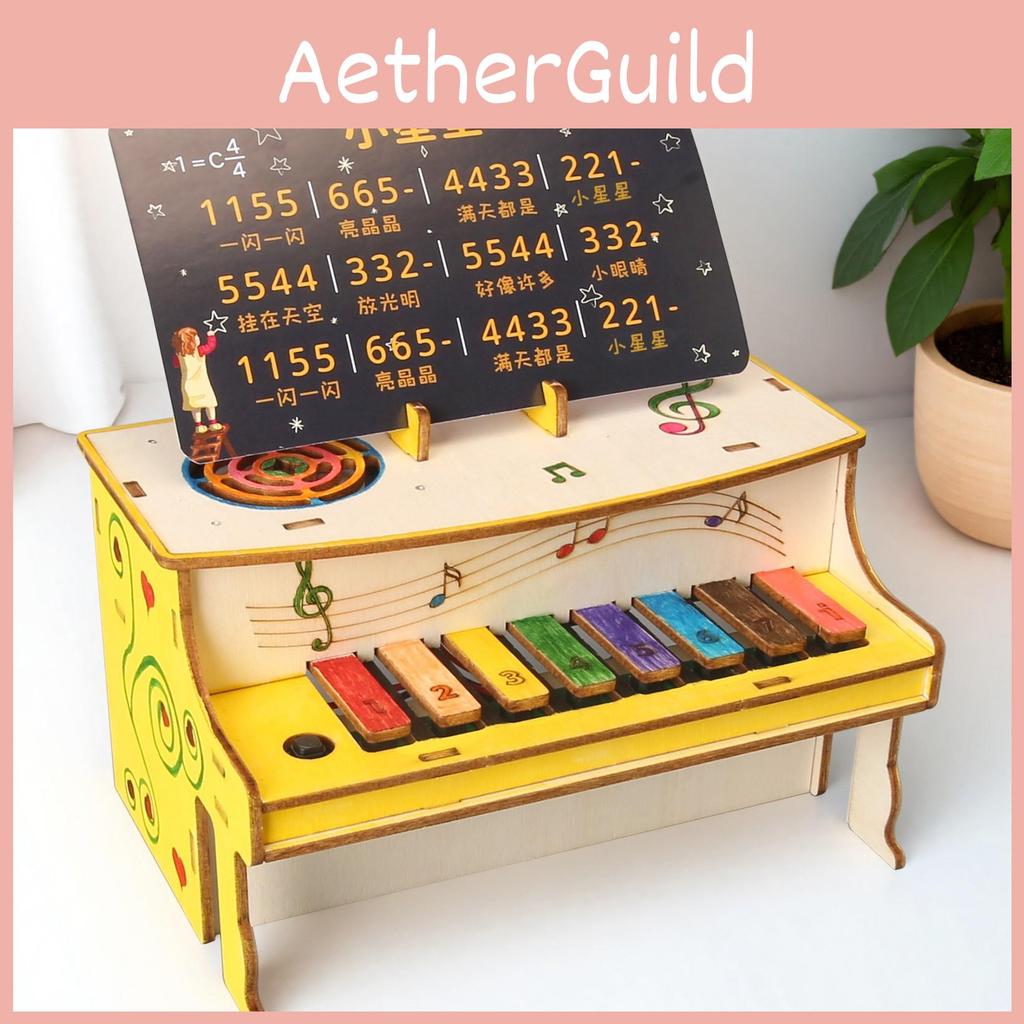 Diy Tech Craft Electronic Piano For Kids Science Education Toy