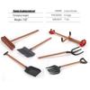 Handmade Farm Tools Set: Forage Fork, Lawn Mower, Brush, Sand Table Accessories