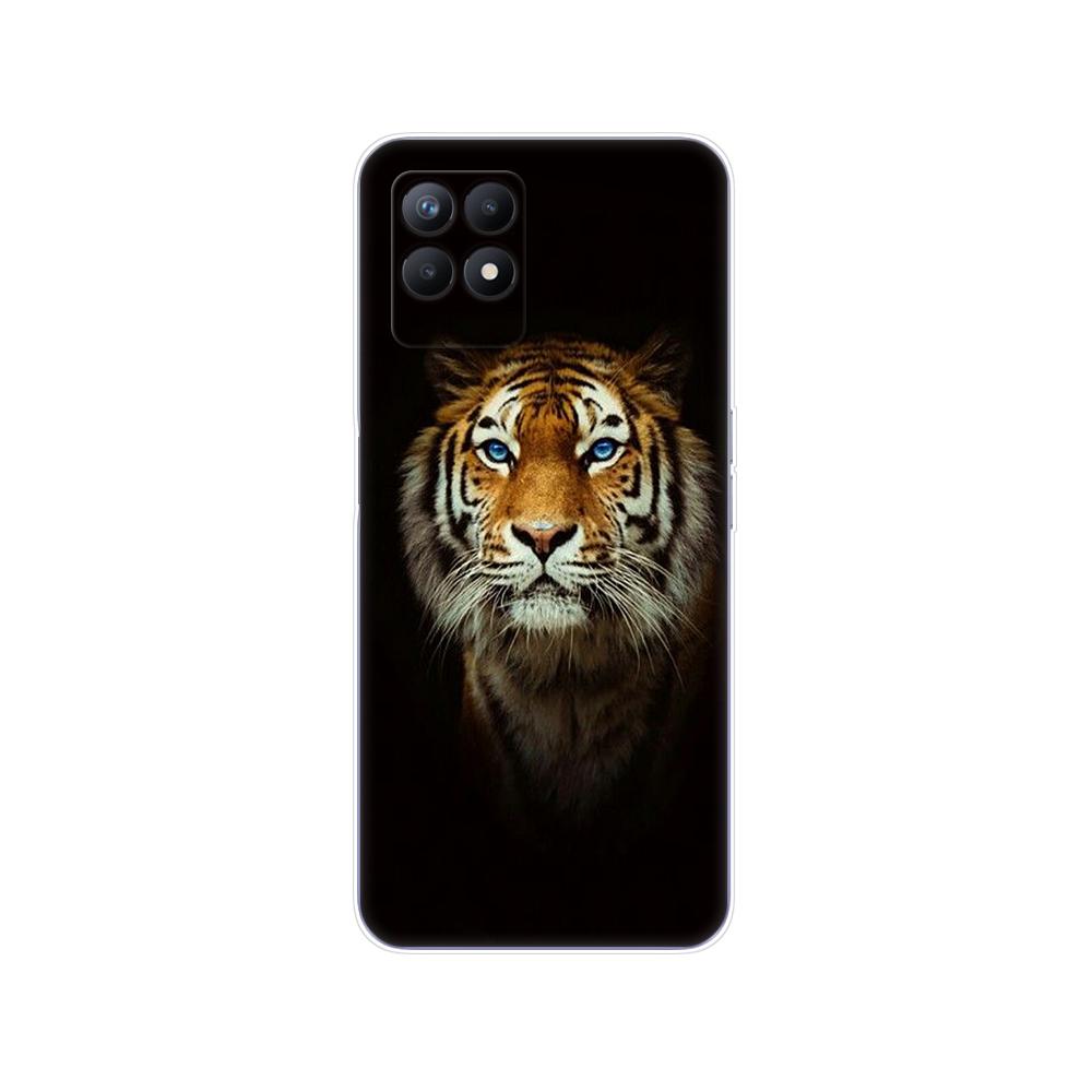 

For Realme 8i Case 6.6inch Silicon Back Cover For OPPO Realme8i Soft Case RMX3151 Phone Case bumper Funda TPU Coque Capa Etui For Realme 8i