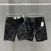 26 trendy mærke GALLERY DEPT vaskede håndmalede blæksprøjtede denimshorts til mænd og kvinder farveafstemte fem-punkts bukser