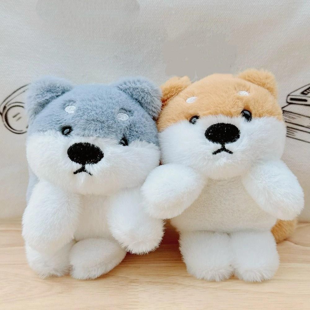 Stuffed Dog Plush Doll Toys Keychain Kawaii Lovely Bag Pendant  Birthday Gift