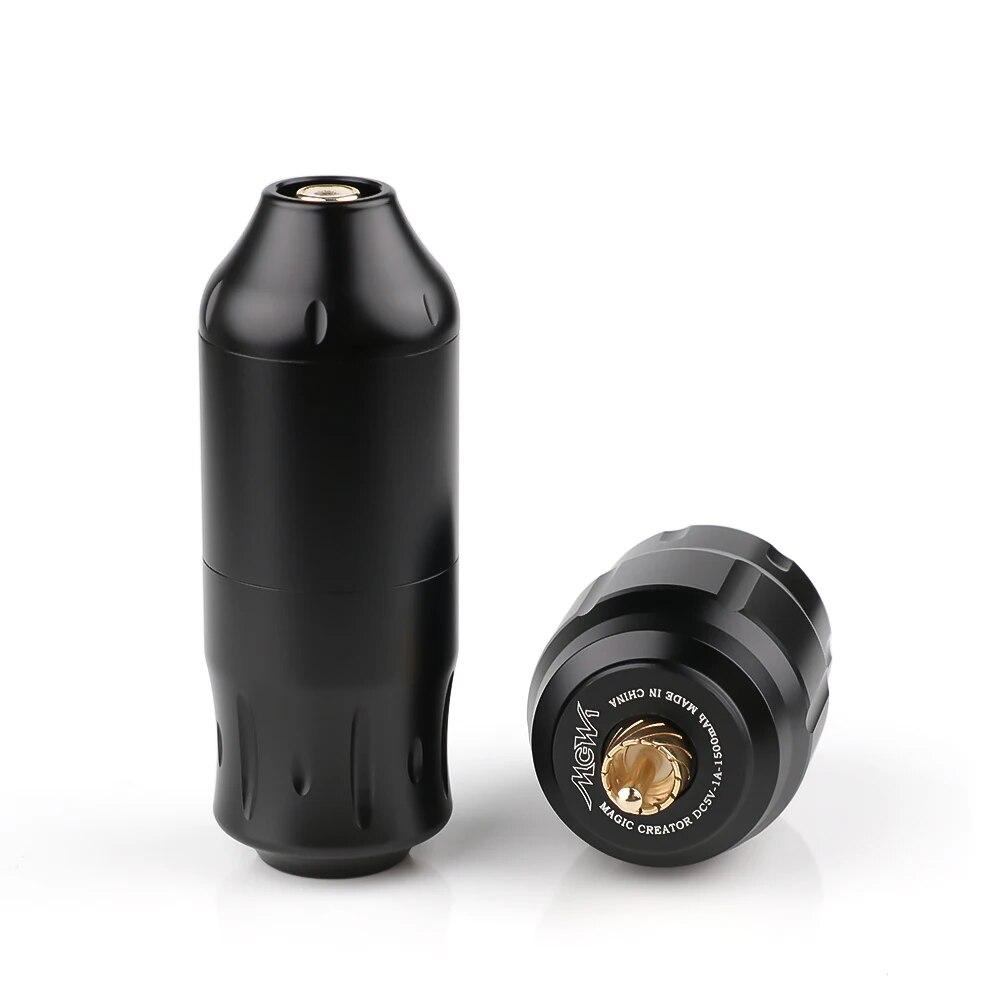 Kit complet pentru mașină de tatuaj Sursă de alimentare fără fir pentru tatuaje, baterie de 1500 mAh pentru cartuș, ace de tatuaje, set de stilouri rotative pentru tatuaje