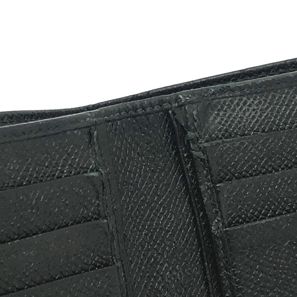BVLGARI logo Short wallet, Wallet, Compact wallet Folded wallet  Black
