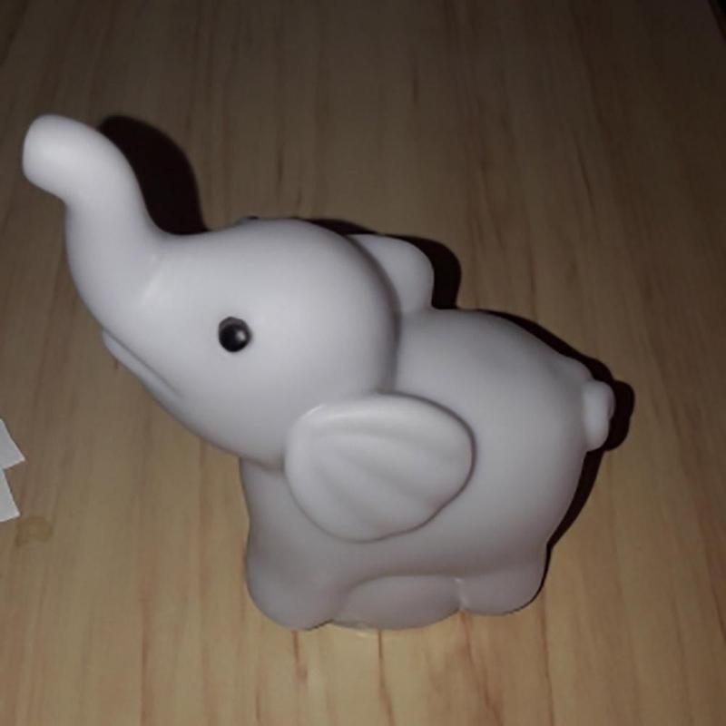 New Colorful Nightlight Vinyl Mushroom LED Lamp Night Lights Whole Lovely Children's Room Light