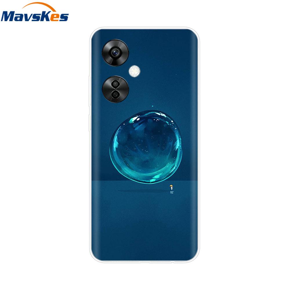 For OnePlus Nord CE 3 Lite Case Cartoon Soft Silicone TPU Clear Coque for OnePlus Nord CE3 Lite 5G Nord CE 3 Phone Covers Bumper