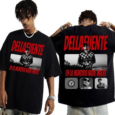 Dellafuente En La Memoria Nadie Muere Koszulki Męskie Damskie Hip Hop Punk High Street Koszulka Letnie Topy Koszulki 100% Bawełna