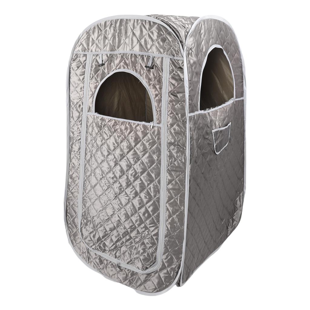 Portable Sauna Box 4.76FT Foldable Full Body Sauna Tent with 3L NaMachine Remote Control Folding Ch for Home Relaxation