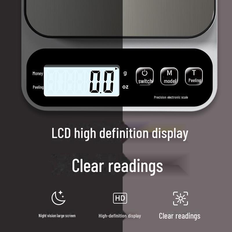 High-Precision Electronic Kitchen Scale for Baking and Chinese Medicine