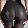 Kave Black Pantyhose Women 40D Control Top Pantyhose Sheer Tights With Reinforced Toes All Season Office Ladies Pantyhose Women
