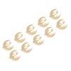 Elegant Alloy Moon Sun Designs Napkin Rings For Weddings Parties Home Dining Decoration Festival Tableware Clip
