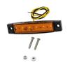 Car Clearance Lights LED 12/24V 6 SMD LED Car Bus Truck Lorry Side Turn Signal Marker Indicator LED Trailer Light Rear Side Lamp