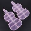 PVC Compartments Adjustable Practical Guitar Storage Box Bead Ring Box Jewelry Presentation Organizer