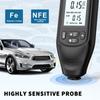 Paint Mil Thickness Meter Gauge Fe/NFe Automatic Detection LCD Display Automotive Paint Thickness Measurement With Ultra High