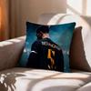 Football JJude BBellinghams   Pillow Case Pattern Printed Pillowcase For Living Room Sofa Cushion Cover