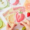 30 Sheets Cartoon To-do List Memo Pad Ins Fresh Artistic Fruit Handbook Decoration Message-Leaving Note Stationery Supplies